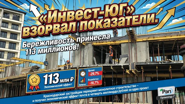 «Инвест-Юг» взорвал показатели. Бережливость принесла 113 миллионов!